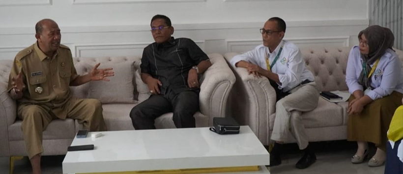 Bupati Langkat Syah Afandin Dukung Kerjasama dengan Unipal untuk Peningkatan SDM